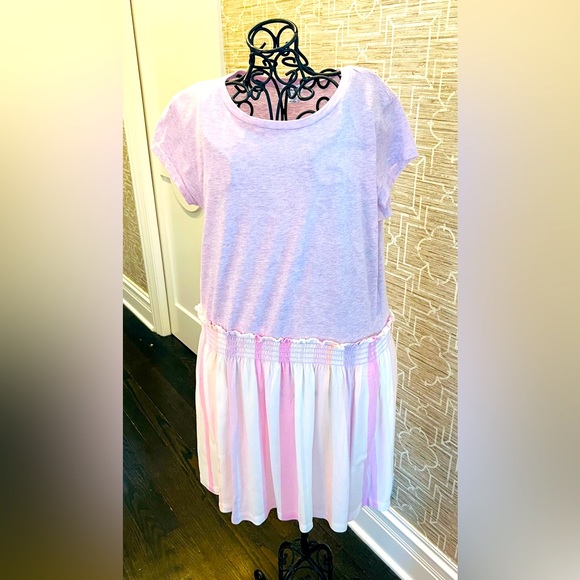 Splendid Women's Jersey Layered Dress - Hi-Lo Hem, Crossover Front Detail - View #3